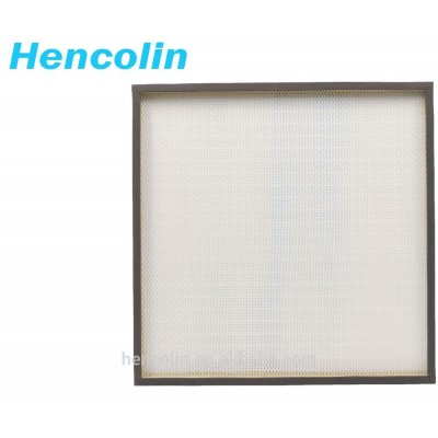 Hencolin Cleanroom Mini pleated Hepa Air Filter for Laboratory