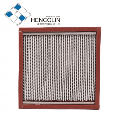 Hencolin HEPA Separator Filter box type filter for High Temperature